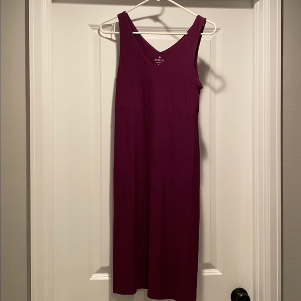 Athleta sleeveless shirt dress